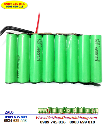 Pin sạc Lithium 14.8v-5000mAh, Pin sạc 18650 Lithium 14.8v-5000mAh /Nhận bấm ghép pin theo yêu cầu