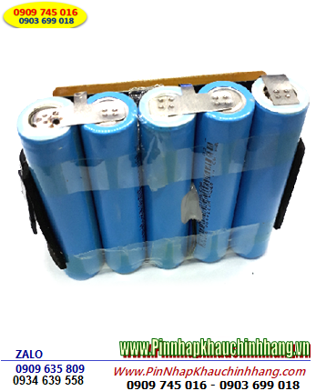 Pin sạc Lithium 18v-2200mAh, Pin sạc 18650 Lithium 18v-2200mAh /Nhận bấm ghép pin theo yêu cầu