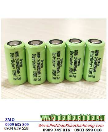 NiMh 1.2v 2/3AAA-350mAh; Cell pin 1.2v 2/3AAA-350mAh; Pin sạc đầu bằng NiMh 1.2v 2/3AAA-350mAh