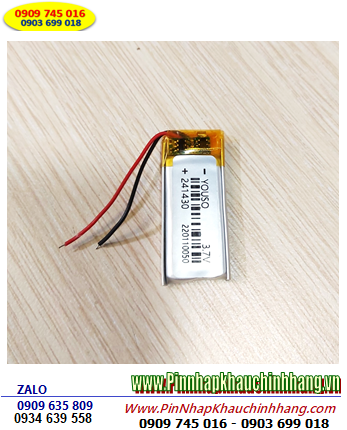 Pin sạc Li-Polymer 241430, Pin sạc Li-Polymer 241430 lithium 3.7v 150mAh (Có sẳn mạch sạc)