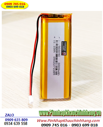 LiPolymer 903090 _Pin sạc 3.7v LiPolymer 903090 với 3000mAh, 11.1Wh  _Đã gắn sẳn mạch sạc