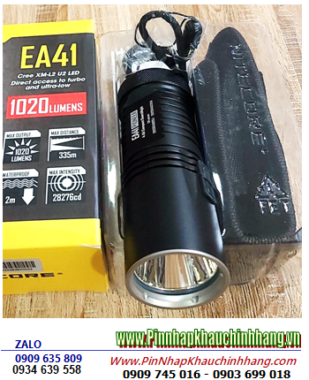 Nitecore EA41, Đèn pin siêu sáng Nitecore EA41 bóng XM-L2 U2 với 1020lumens chiếu xa 335m