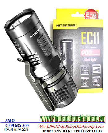 Nitecore EC11, Đèn pin siêu sáng Nitecore EC11 bóng 900lumens chiếu xa 190m, XM-L2 U2 CREELED chuẩn FL1