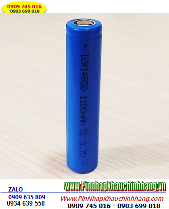 Pin sạc ICR14650, Pin sạc Lithium Li-ion Sunmoon ICR14650 (1200mAh 3.7v) chính hãng