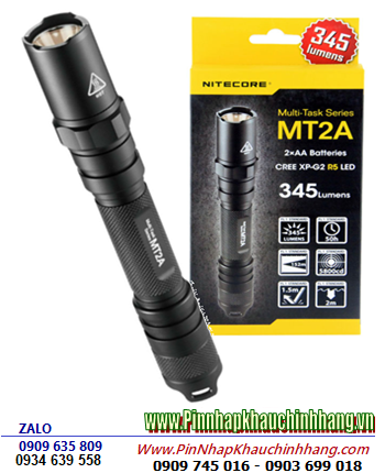 Nitecore MT2A, Đèn pin siêu sáng Nitecore MT2A bóng XP-G2 R5 với 345lumens chiếu xa 152m