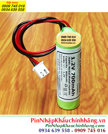 Pin sạc 1.2v-AA700mAh, Pin sạc NiMh 1.2v-AA700mAh, Pin GREPOW 1.2v-AA700mAh chính hãng 