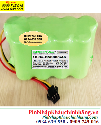 Pin sạc 10.8v-D5000mAh, Pin sạc NiMh 10.8v-D5000mAh, Pin GREPOW 10.8v-D5000mAh chính hãng 