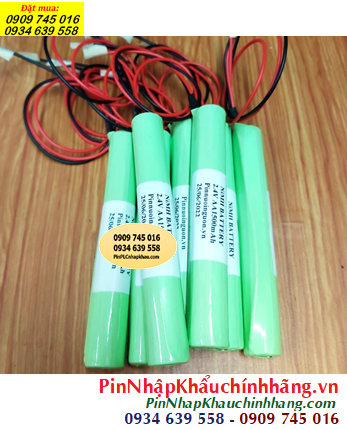 Pin đèn exit thoát hiểm 2.4v-AA1500mAh, Pin đèn sự cố khẩn cấp 2.4v-AA1500mAh, Pin GREPOW 2.4v-AA1500mAh