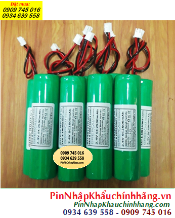 Pin sạc 2.4v-SC2500mAh, Pin sạc NiMh 2.4v-SC2500mAh, Pin GREPOW 2.4v-SC2500mAh chính hãng 