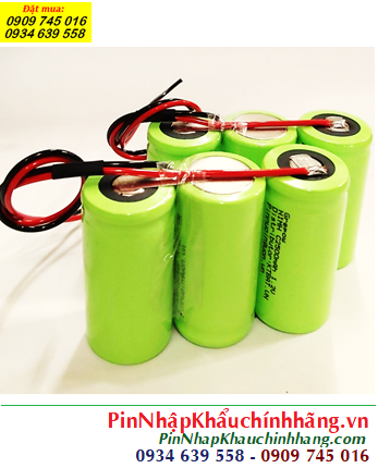 Pin sạc 3.6v-C2500mAh, Pin sạc NiMh 3.6v-C2500mAh, Pin GREPOW 3.6v-C2500mAh chính hãng 