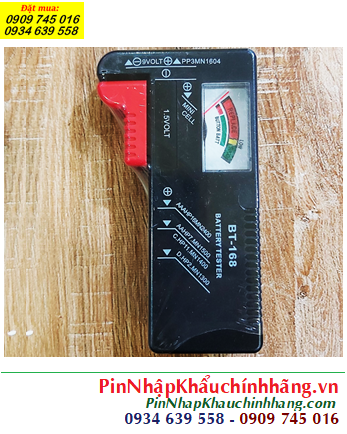 Máy Test Pin /Kiểm tra pin BT-168 giúp bạn phân loại pin yếu pin tốt (test tình trạng Pin 9v, AA, AAA, C, D)