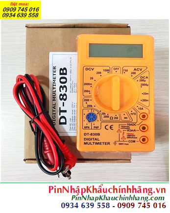 Digital Multimeter DT-830B, Dụng cụ đo điện Volt, Nội trở, dòng AC/DC Digital Multimeter DT-830B