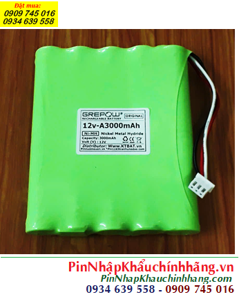 Pin sạc 9.6v-A3000mAh, Pin sạc NiMh 9.6v-A3000mAh, Pin GREPOW NiMh 9.6v-A3000mAh