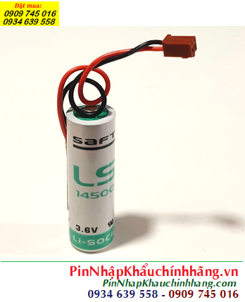 Saft LS14500, Pin nuôi nguồn Saft LS14500 AA 2600mAh, Xuất xứ Pháp 